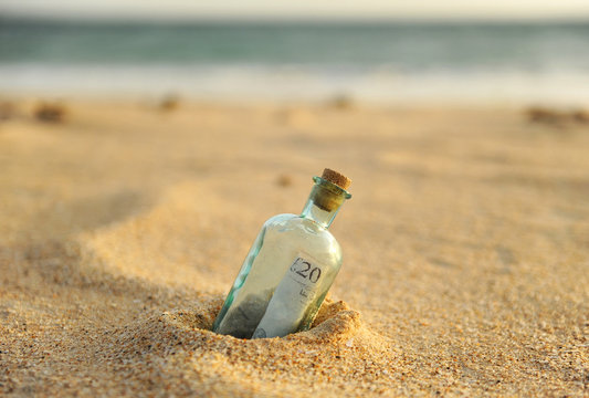 twenty pounds in a bottle