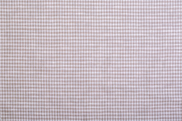 checkered fabric closeup