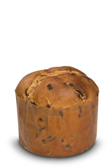 Sweet panettone, typical Italian dessert for Christmas