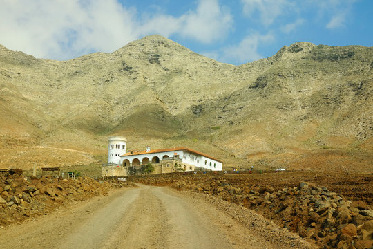 Villa Winter on Fuerteventura.
