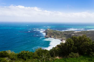 Fotobehang Gezicht op Kaap de Goede Hoop Zuid-Afrika © elleonzebon