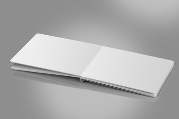 Open Blank Book / Brochure For Mockups