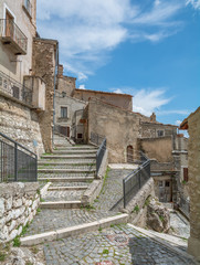 Fototapeta premium Castel del Monte, old rural village in L'Aquila Province, Abruzzo (Italy)