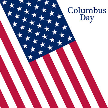 Holiday in the US Columbus Day Poster