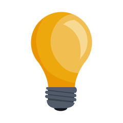 bulb power light energy electricity efficient object . vector illustration