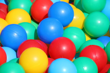 Fototapeta na wymiar Multicolored air balloons