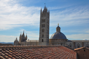 Cathedral church in Siena
