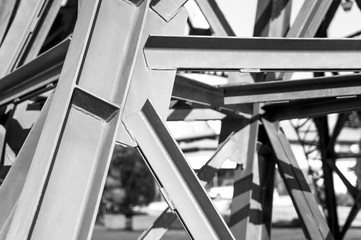 Naklejka premium Struktura metalu streszczenie tekstura