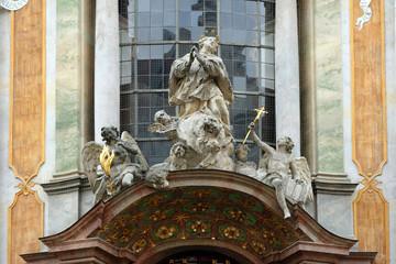 Asam church, Munich, Germany.