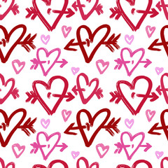 Vector hand-painted ink illustration with brush strokes.