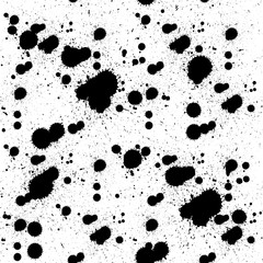 Vector hand-painted ink illustration with brush strokes.