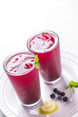 Thirst Quenching Lemonade Blueberry Drinks