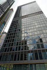 Fototapeta na wymiar The Commercial Union Tower in the City of London, one of the leading centers of global finance.