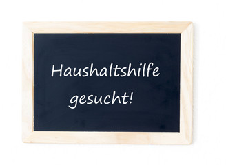 Obraz premium Haushaltshilfe gesucht