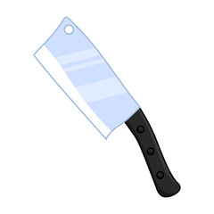 knife isolated illustration