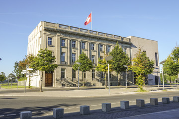 Fototapeta na wymiar Embassy of Switzerland in Berlin Germany
