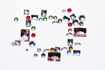 スワロフスキーのフレーム