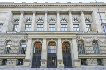 Fototapeta na wymiar Berlin State Parliament building - Abgeordnetenhaus