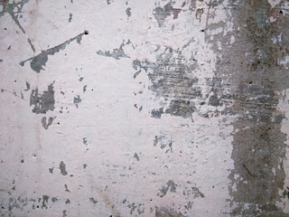 closeup shot of aged and decayed metal surface in white and grey