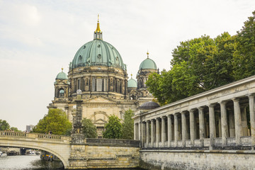 Berlin Cathedral church called Berliner Dom © 4kclips