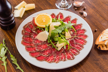 meat carpaccio