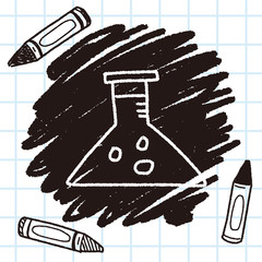 Experiments bottle doodle drawing