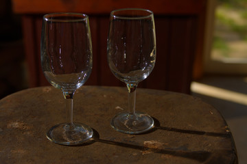 Pair of Wine Glasses