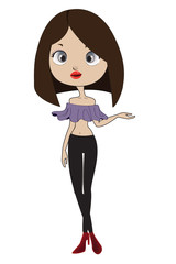 Cartoon by AI Illustrator program