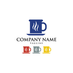 Coffee Cafe Brewing Chocolate Logo Icon Vector