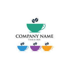 Coffee Cafe Brewing Chocolate Logo Icon Vector