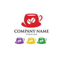 Coffee Chocolate Hot Drink Logo Icon Vector