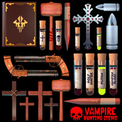 Vampire Hunting Items Collection