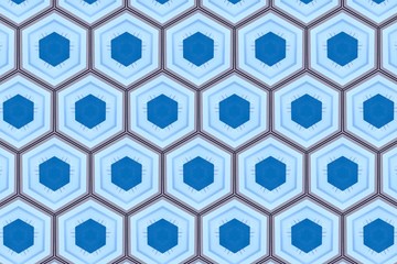 Ornament with black patterns on a gray-blue background. 5
