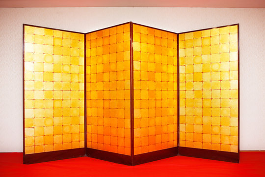 金屏風