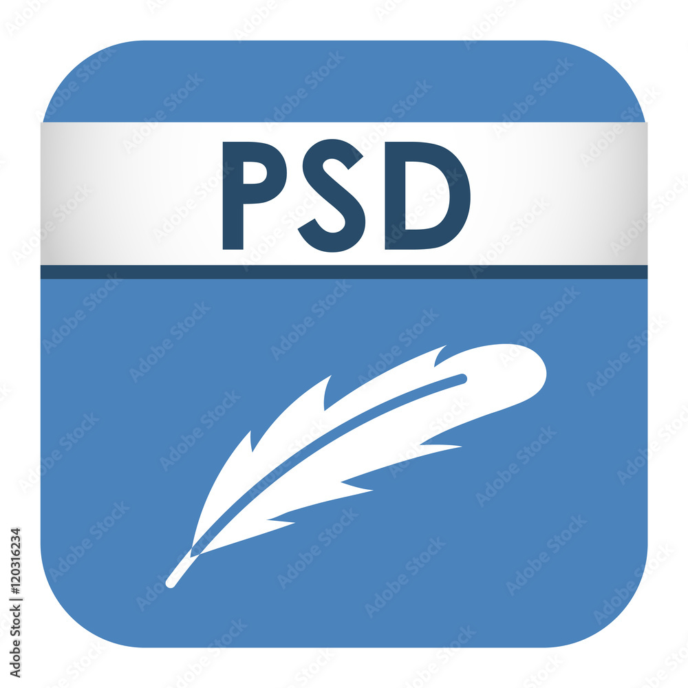 Leinwandbilder simple vector square file type and format label icon. file type format icon symbol. some file extens
