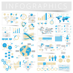 Set of infographics design elements