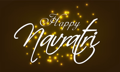  illustration Navratri or Happy Diwali festival 