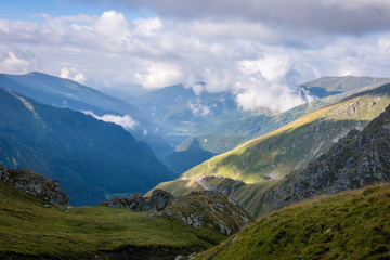 Fagaraš mountains in Southern Carpathians, Romania