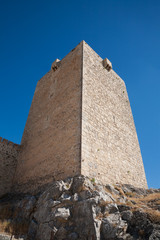 Fototapeta na wymiar tower in Santa Catalina Castle in Jaen