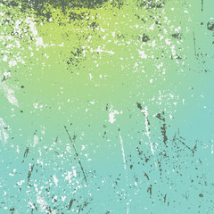 Distressed Color Texture with peeled paint and scratched. Empty grunge background. EPS10 vector.