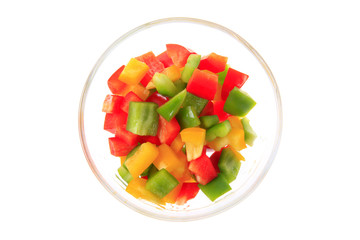 Colourful pepper