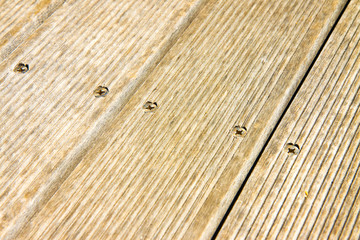 Fototapeta premium Floor wooden slats for outdoor use