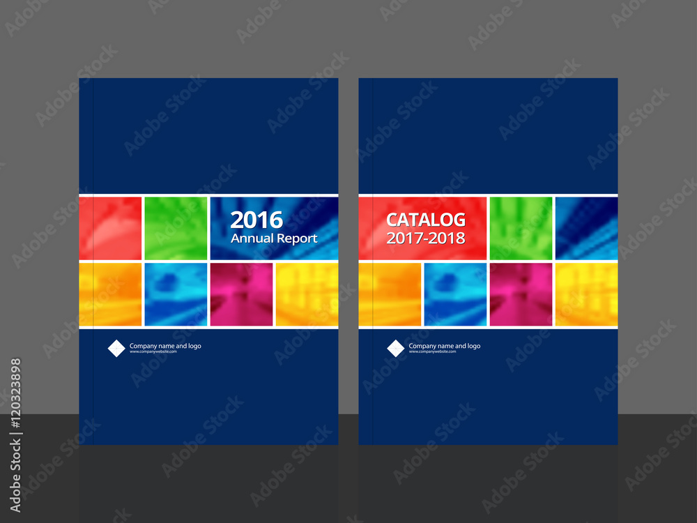 Canvas Prints cover design for annual report and business catalog, magazine, flyer or booklet. brochure template l