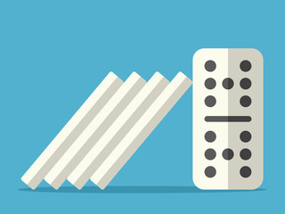 Domino effect stopped