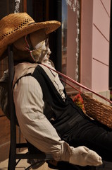 Fototapeta premium straw man 
