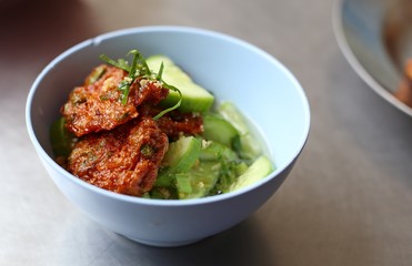 Fried Fish-paste balls