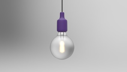 3D rendering of Lamp Bulb