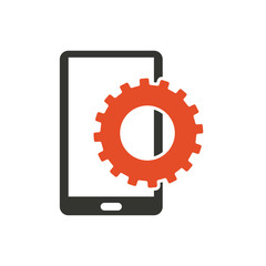 usefull app for smartphone vector illustration design