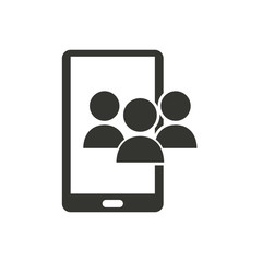 usefull app for smartphone vector illustration design