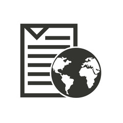 text document file isolated icon vector illustration design